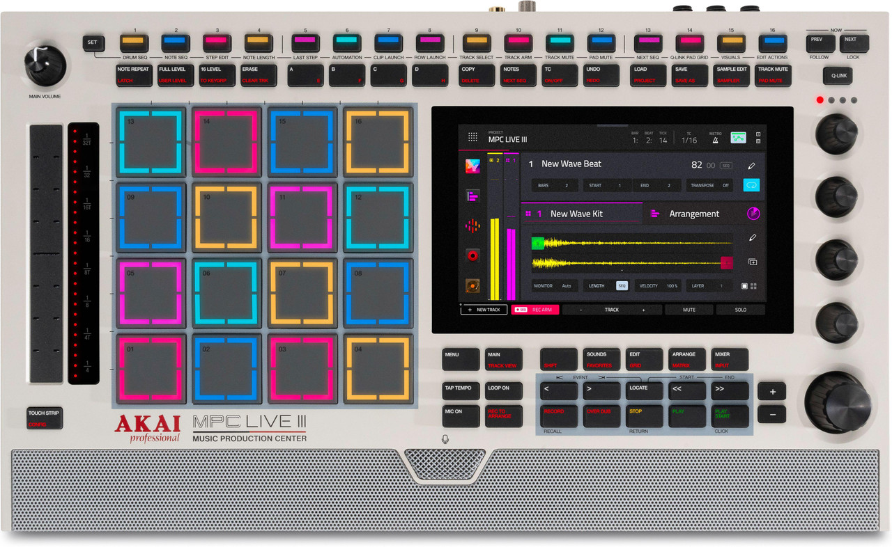 Akai MPC Live III Retro Edition Live Performance Sampler & Music